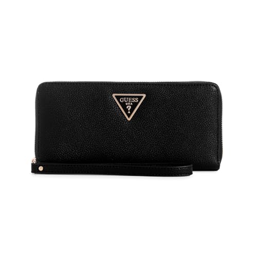 GUESS Laurel SLG Large Zip Around Wallet L Black von GUESS