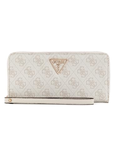 GUESS Laurel SLG Large Zip Around Wallet L Bone Logo von GUESS