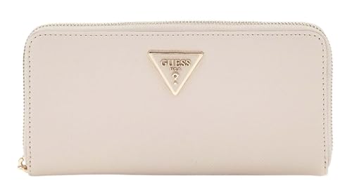 GUESS Laurel SLG Large Zip Around Wallet L Bone von GUESS