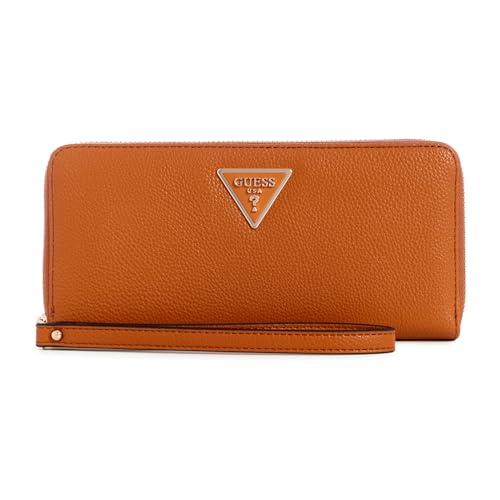 GUESS Laurel SLG Large Zip Around Wallet L Cognac von GUESS