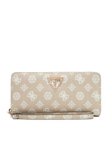 GUESS Laurel SLG Large Zip Around Wallet L Sand Logo GUESS Laurel SLG Large Zip Around Wallet L Sand Logo von GUESS