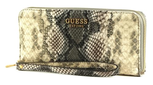 GUESS Laurel SLG Large Zip Around Wallet Natural Multi von GUESS