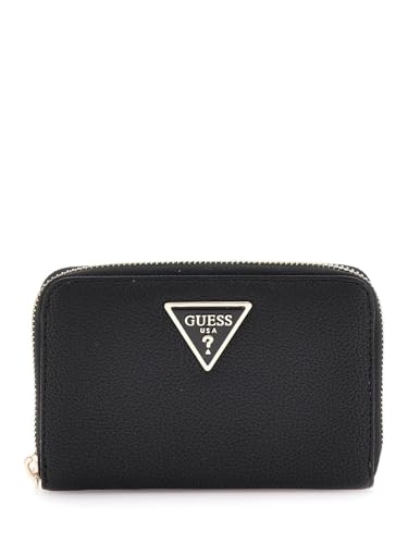 GUESS Laurel SLG Medium Zip Around Wallet Black von GUESS