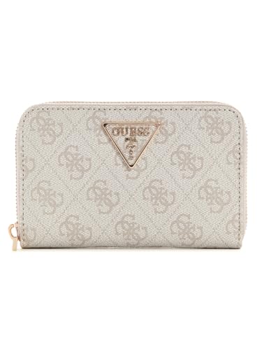GUESS Laurel SLG Medium Zip Around Wallet Bone Logo GUESS Laurel SLG Medium Zip Around Wallet Bone Logo von GUESS