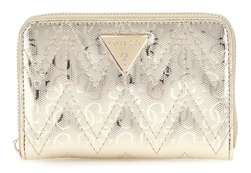 GUESS Laurel SLG Medium Zip Around Wallet Gold GUESS Laurel SLG Medium Zip Around Wallet Gold von GUESS