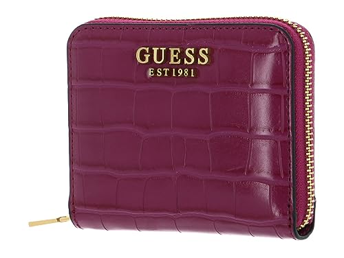 GUESS Laurel SLG Small Zip Around Wallet Boysenberry von GUESS