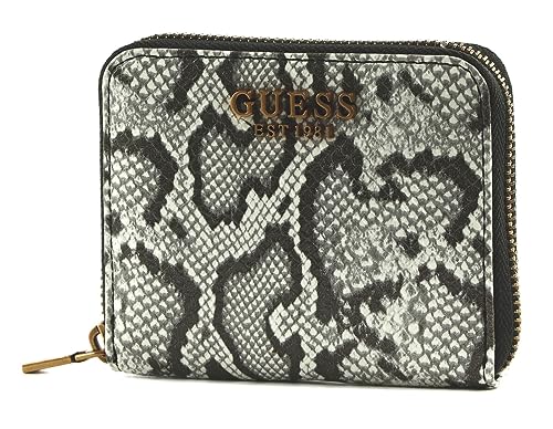 GUESS Laurel SLG Small Zip Around Wallet Natural von GUESS