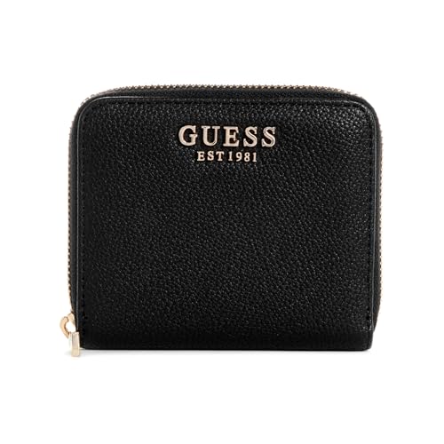 GUESS Laurel SLG Small Zip Around Wallet S Black von GUESS