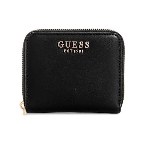 GUESS Laurel SLG Small Zip Around Wallet S Black von GUESS