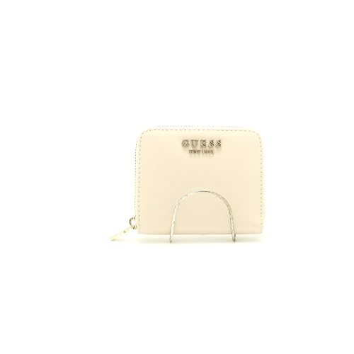 GUESS Laurel SLG Small Zip Around Wallet S Bone von GUESS