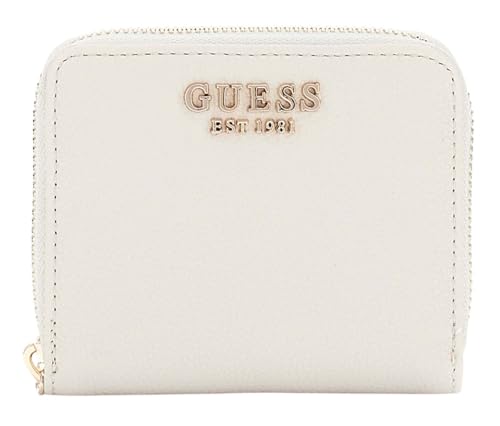 GUESS Laurel SLG Small Zip Around Wallet S Ivory von GUESS