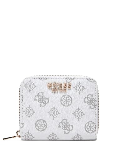 GUESS Laurel SLG Small Zip Around Wallet White Logo GUESS Laurel SLG Small Zip Around Wallet White Logo von GUESS
