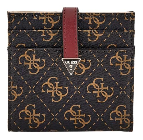 GUESS Laurel SLG Tab Card Case Brown Logo GUESS Laurel SLG Tab Card Case Brown Logo von GUESS