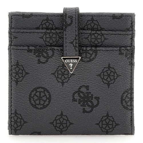 GUESS Laurel SLG Tab Card Case Charcoal Logo GUESS Laurel SLG Tab Card Case Charcoal Logo von GUESS