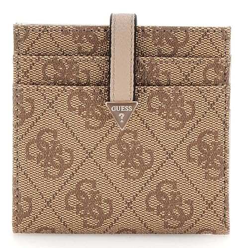 GUESS Laurel SLG Tab Card Case Latte Logo GUESS Laurel SLG Tab Card Case Latte Logo von GUESS