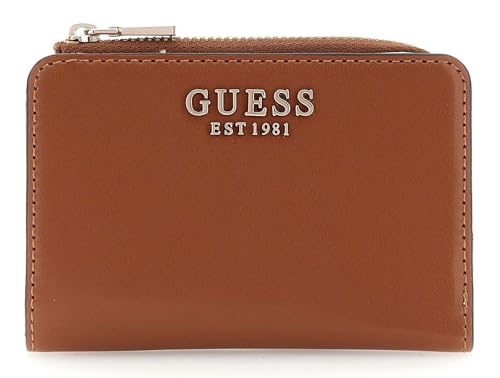 GUESS Laurel SLG Zip Around Wallet Cognac von GUESS