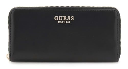 GUESS Laurel SLG Zip Around Wallet L Black von GUESS