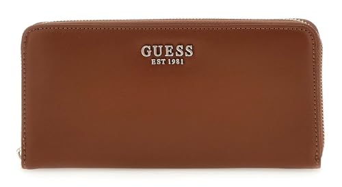 GUESS Laurel SLG Zip Around Wallet L Cognac von GUESS