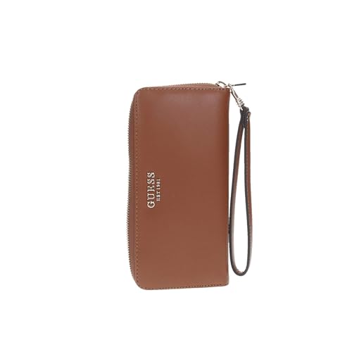 GUESS Laurel SLG Zip Around Wallet L Cognac von GUESS