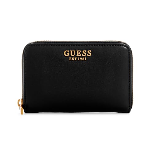 GUESS Laurel SLG Zip Around Wallet M Black von GUESS