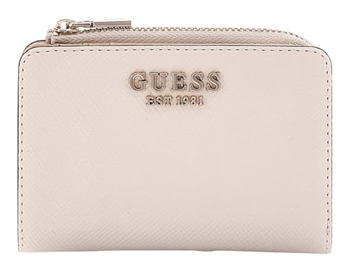 GUESS Laurel Zip Around Card Case Bone von GUESS
