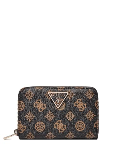 GUESS Laurel Zip Around Wallet M Mocha Logo GUESS Laurel Zip Around Wallet M Mocha Logo von GUESS