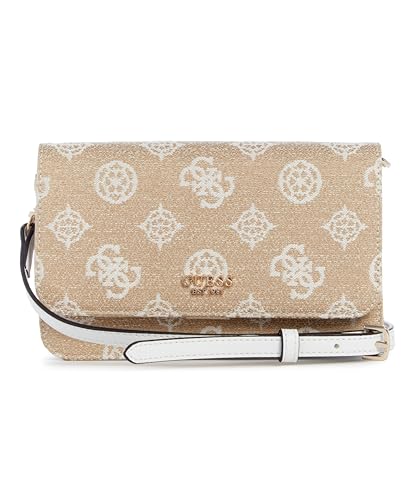 GUESS Loralee Xbody Flap Organizer White Logo von GUESS