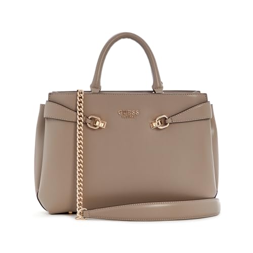 GUESS Lorelei Girlfriend Satchel Dark Taupe von GUESS