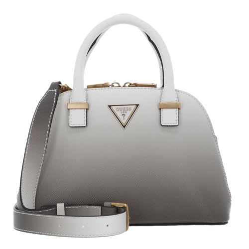 GUESS Lossie Girlfriend Dome Satchel Grey von GUESS