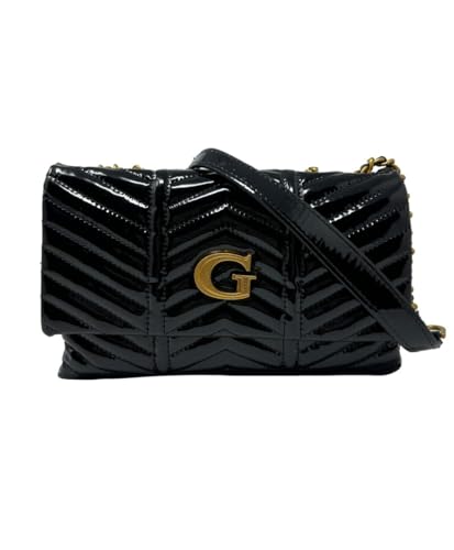 GUESS Lovide Convertible Crossbody Flap Black von GUESS