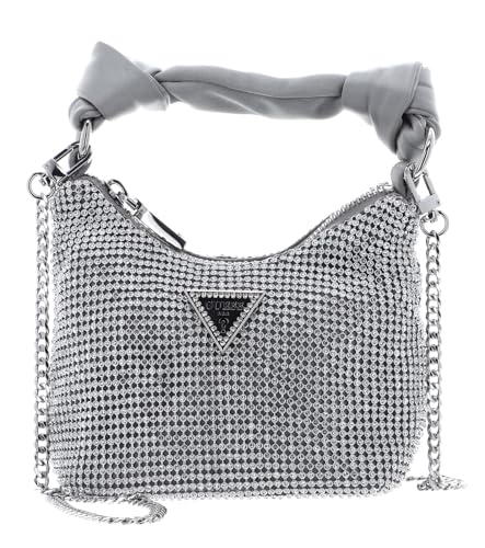 GUESS Lua Mini Hobo S Silver von GUESS