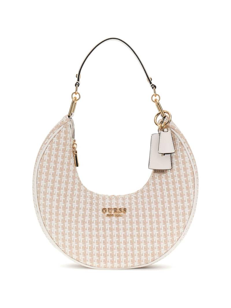 GUESS - MIREMA HOBO SHOULDER BAG wml / white multi von GUESS