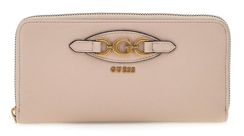 GUESS Malva Zip Around Wallet L Almond von GUESS