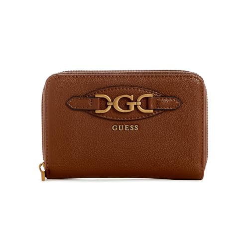 GUESS Malva Zip Around Wallet M Amber von GUESS