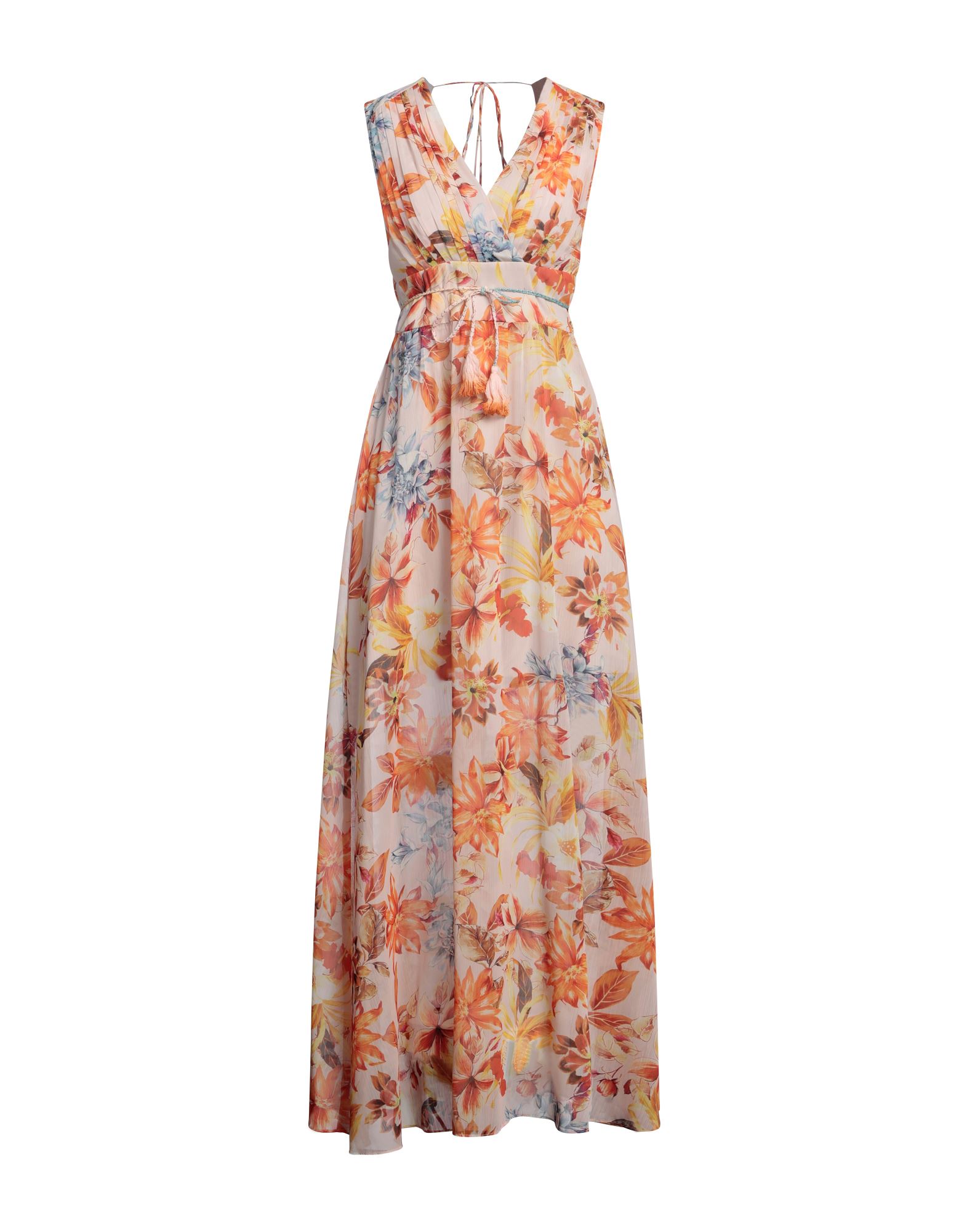 GUESS Maxi-kleid Damen Orange GUESS Maxi-kleid Damen Orange von GUESS