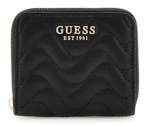 GUESS Melisandra SLG Small Zip Around Wallet S Black von GUESS