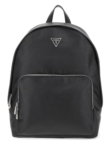 GUESS Men Milano COMPACT Backpack Hand Bag, Schwarz/Grün von GUESS