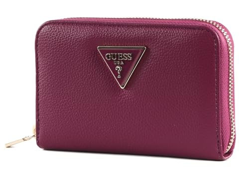 GUESS Meridian - Geldbörse M 6cc 14 cm Boysenberry von GUESS