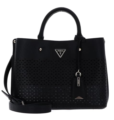 Guess Meridian Girlfriend Satchel Black von GUESS