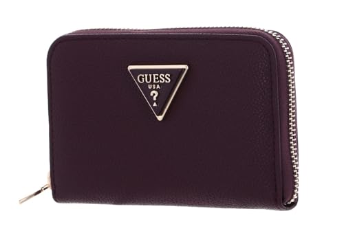 GUESS Meridian SLG Medium Zip Around Wallet Amethyst von GUESS