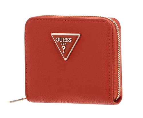 GUESS Meridian Small Zip Around Wallet Orange von GUESS