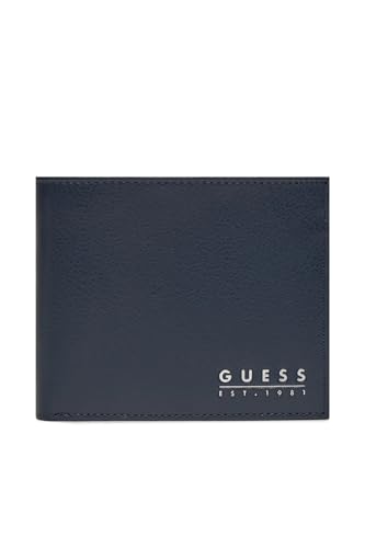 GUESS Mestre Bifold Geldbörse für Damen, Deep Blue, Taglia Unica von GUESS