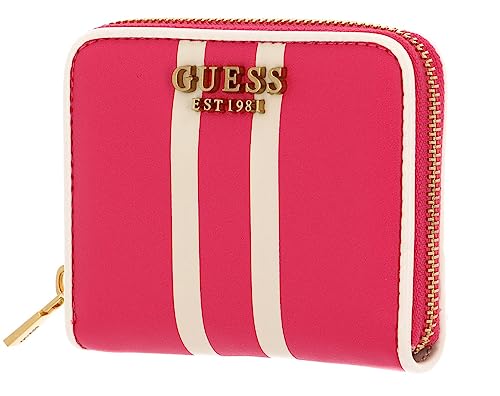 GUESS Mildred Small Zip Around Wallet Magenta von GUESS