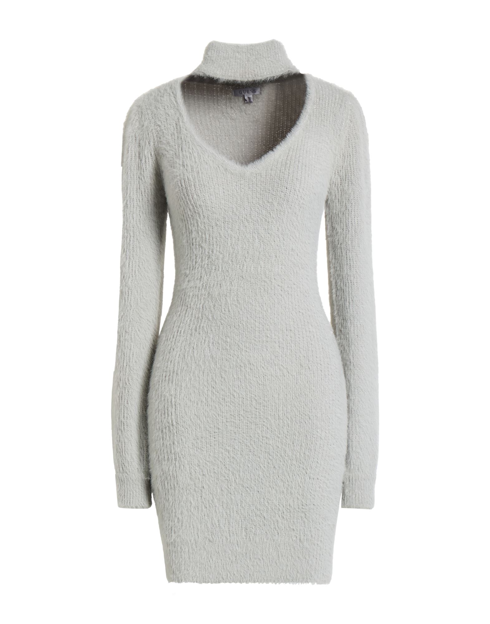 GUESS Mini-kleid Damen Hellgrau GUESS Mini-kleid Damen Hellgrau von GUESS