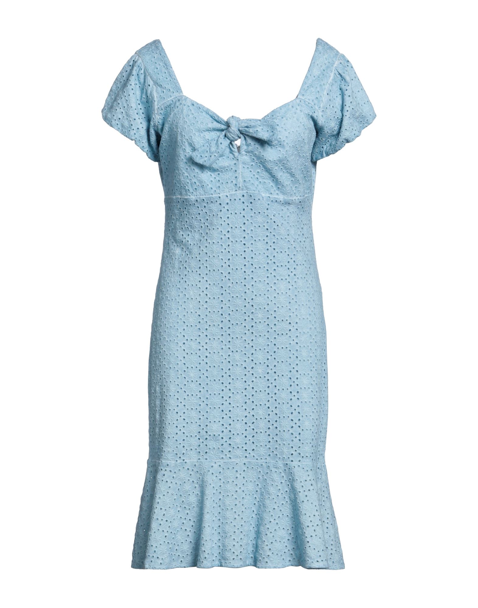 GUESS Mini-kleid Damen Himmelblau GUESS Mini-kleid Damen Himmelblau von GUESS