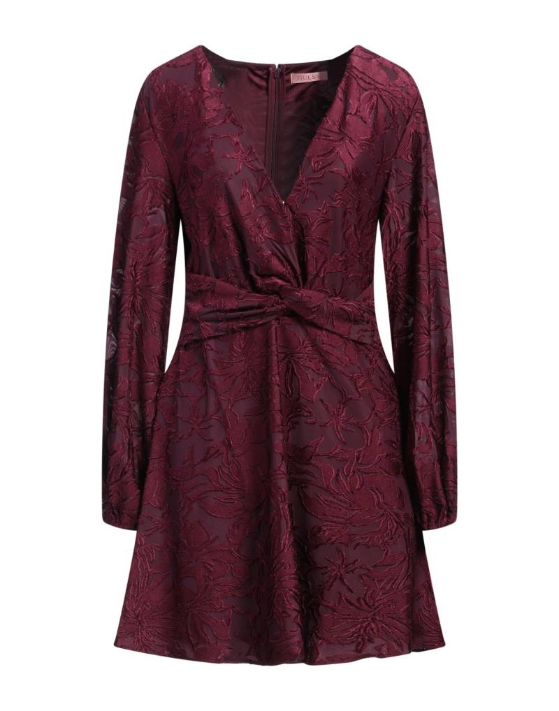 GUESS Mini-kleid Damen Pflaume von GUESS