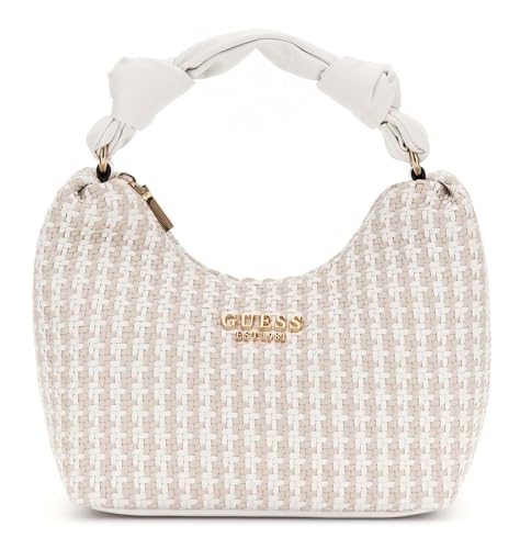 GUESS Mirema Small Hobo Bag White Multi von GUESS