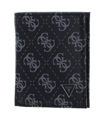 GUESS Mito Small Billfold Wallet with Coinpocket Dark Black von GUESS