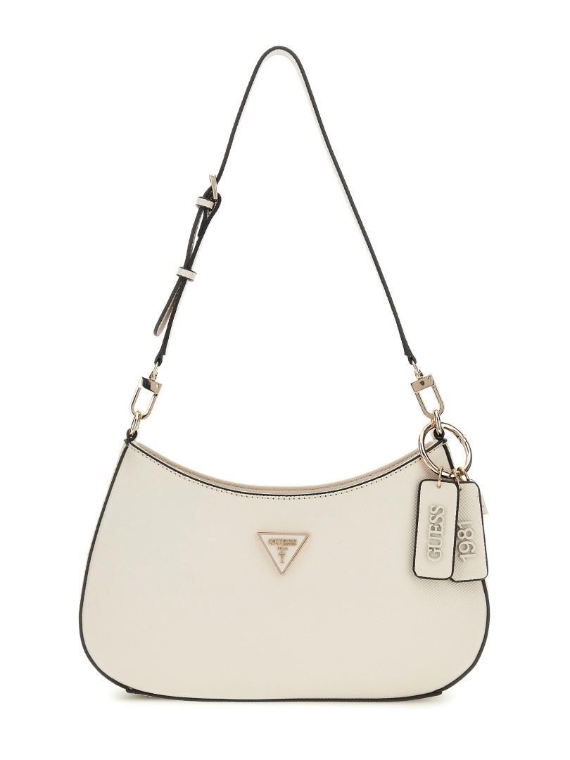 GUESS - NOELLE II TOP ZIP SHOULDER BAG bon / bone von GUESS