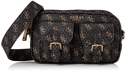 GUESS No Limit Crossbody Sling, Braunes Logo, One Size von GUESS